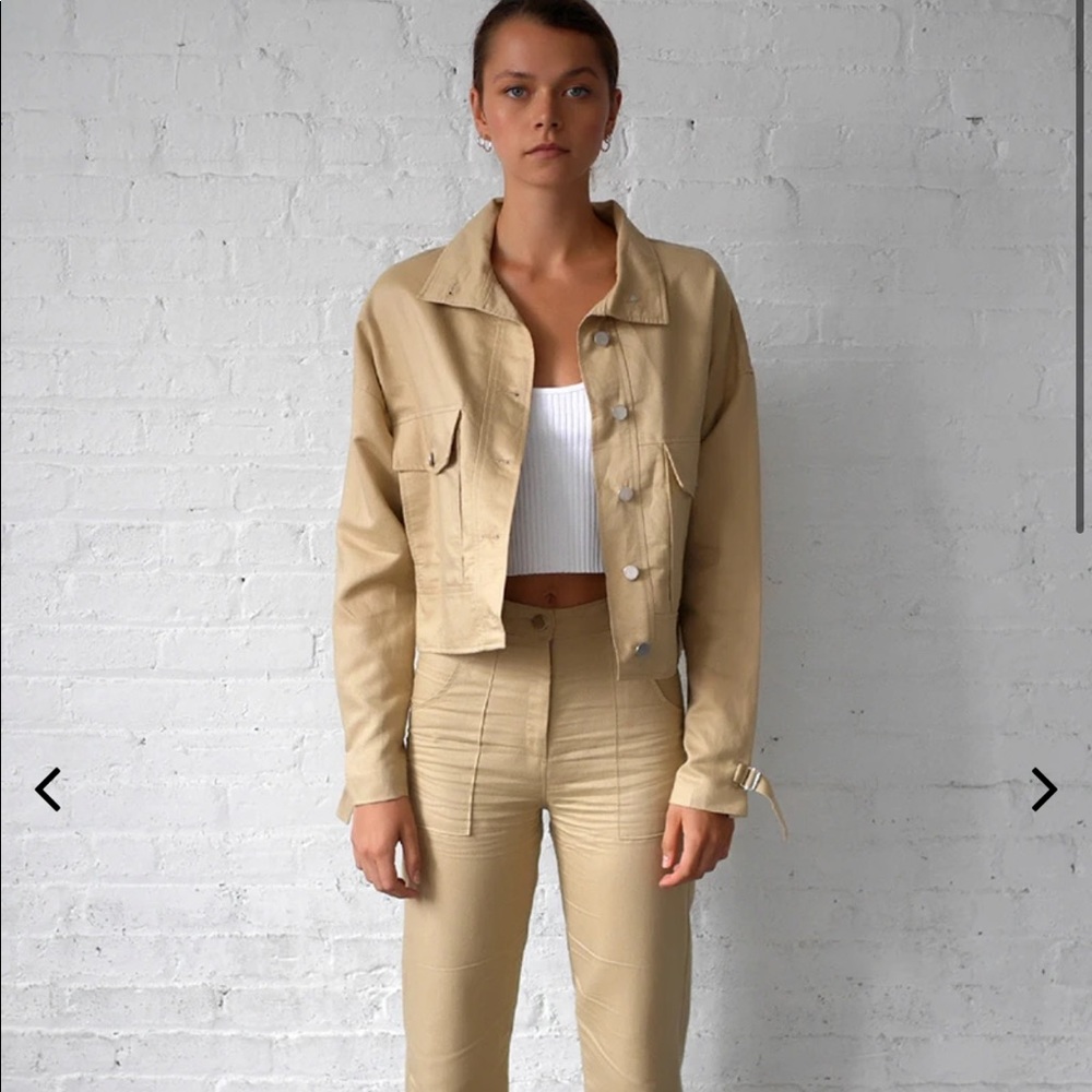 The Range Linen Twill Utilitarian Jacket